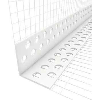 Stavební materiál Rohovník Bravo s perlinkou délka 2,5 m plast