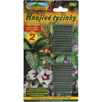 Hnojivo Univerzální hnojivové tyčinky Nohel Garden 50 ks