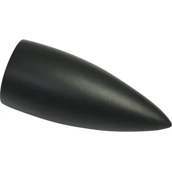 Koncovka Memphis patrona, černá, Ø 16 mm, 2 ks v balení