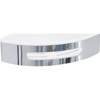 Koupelnový nábytek Sprchový koš pro roh 19x19x5,8 cm nerez