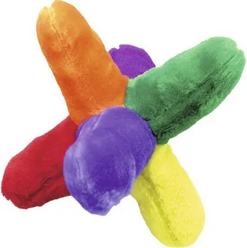 Pro psa Hračka pro psy plyšová hvězda 25 cm