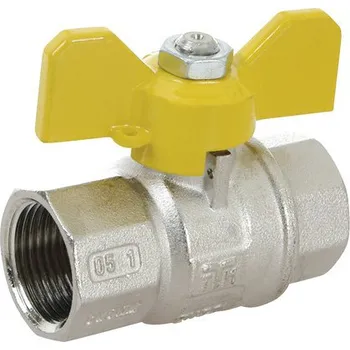 Ventil Plnoprůtokový kulový kohout M1"xM1" motýl PN4T 70ST RB G3202.025