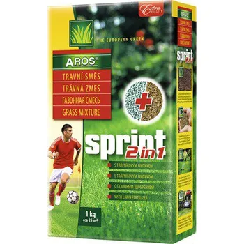 Travní směs Travní směs s hnojivem Aros Sprint 2v1, 1 kg