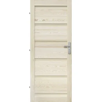Interiérové dveře masivní Genewa plné, 70 L, borovice