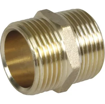 Fitinka Dvojnipl 5/4"x5/4" mosaz