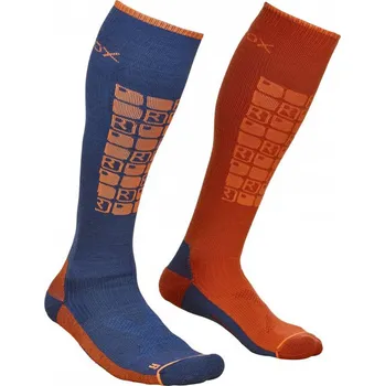 Pánské ponožky Ortovox Ski Compression Socks Men Night Blue