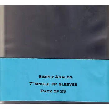 Hi-Fi komponenty Simply Analog - 7 Single PP Outer Sleeves
