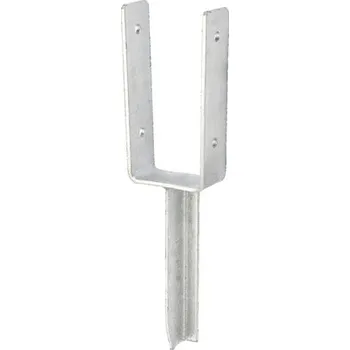 Příslušenství pro plot Ukotvení trámků U 101x200x200 mm, žárově pozinkovaný, 1 kus