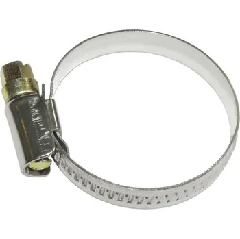 Spona se šnekovitým závitem 12-20 mm, chrom, ocel