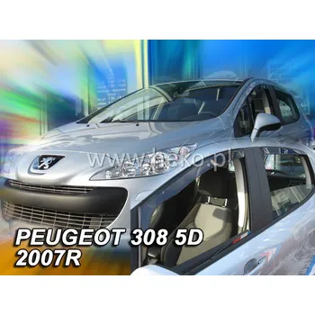 Plexi ofuk oken Ofuky oken Peugeot 308 5dveř 07- před.+zadní Heko