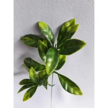 umělá květina Větvička plast citrus PS018