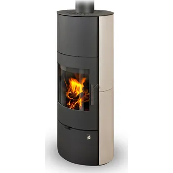 Krbová kamna kamna ROMOTOP EVORA H keramika champagne 30301