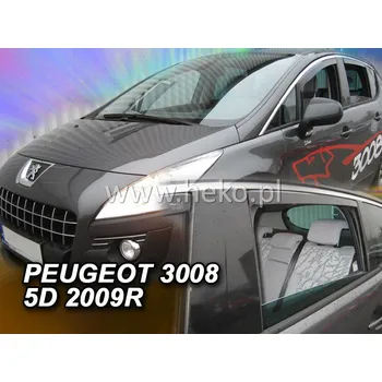 Plexi ofuk oken Ofuky oken Peugeot 3008 5dveř 09- před.+zadní Heko
