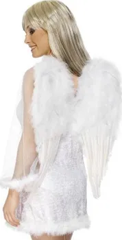 Karnevalový doplněk Smiffys Křídla anděl 50 x 60 cm