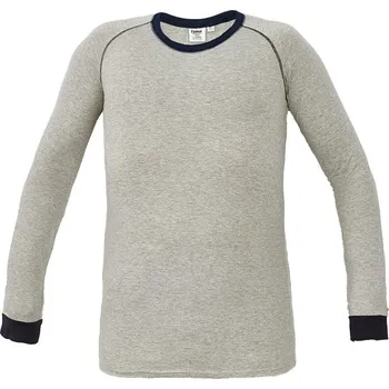 Červa Lion tričko s dlouhým rukávem šedé XS/S