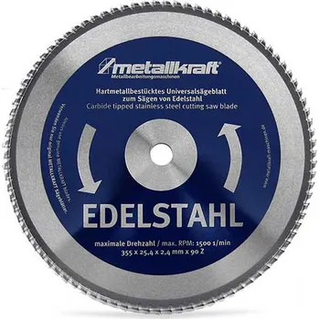 Pilový kotouč Pilový kotouč na ušlechtilou ocel ø 355 mm 3853503