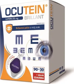 Přírodní produkt Ocutein Brillant Lutein 25 mg