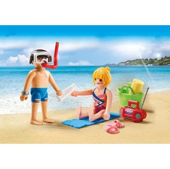 Stavebnice Playmobil Playmobil 9449 Návštěvníci pláže