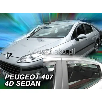 Plexi ofuk oken Ofuky oken Peugeot 407 4dveř 04- před.+zadní sed Heko