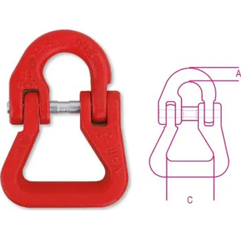 Stahovací páska ROZEBÍRATELNÁ SPOJKA PRO ZAVĚŠENÍ PÁSOVÉ-MODEL 8090F DOR. 8000 KG ALLOY STEEL LAKOVANÝ CE EN 1677-1 TŘÍDA 8 (ROZEBÍRATELNÁ SPOJKA PRO ZAVĚŠENÍ PÁSOVÉ-MODEL 8090F DOR. 8000 KG ALLOY STEEL LAKOVANÝ CE EN 1677-1 TŘÍDA 8)