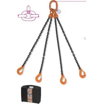 Stahovací páska ZAVĚŠENÍ ŘETEZOVÉ ČTYŘTAHOVÉ-MODEL 8094 ŘETĚZ FI 6MM DÉLKA 2M CE UNI EN 818-4 V KRABIČCE (ZAVĚŠENÍ ŘETEZOVÉ ČTYŘTAHOVÉ-MODEL 8094 ŘETĚZ FI 6MM DÉLKA 2M CE UNI EN 818-4 V KRABIČCE)