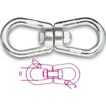 Stahovací páska OTOČNÝ ČEP UCHO-UCHO-MODEL 8116 FI 20MM WLF 2000KG POZINKOVANÝ (OTOČNÝ ČEP UCHO-UCHO-MODEL 8116 FI 20MM WLF 2000KG POZINKOVANÝ)