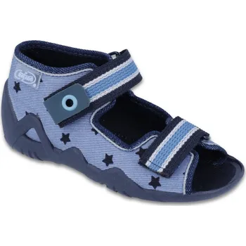 Chlapecká obuv bačkůrky papučky Befado Snake 250P079 s hvězdičkami velikost: 21