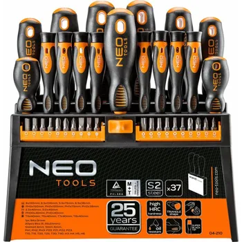 Šroubovák Neo Tools Sada šroubováků 37 dílů