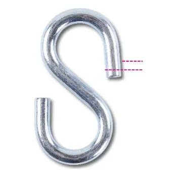 Stahovací páska HÁK TYP S 3 MM, OCEL, POZINK (HÁK TYP S 3 MM, OCEL, POZINK)