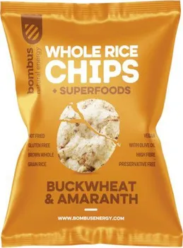 Chips Bombus Whole Rice Chips 60 g Buckwheat/Amaranth