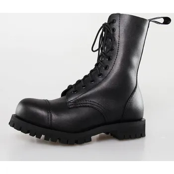 Pánská zimní obuv boty kožené unisex - - ALTERCORE - Black - 551 - 40