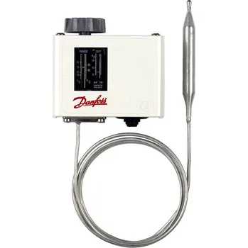 Ventil Regulátor teploty kapilárový Danfoss KP81 rozsah 80…150 °C (060L112566)