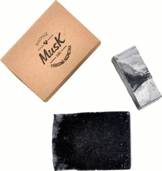 Mýdlo Musk Černé zlato vegan přírodní mýdlo 100 g
