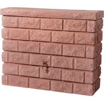 nádrž Plastová nádrž na dešťovou vodu ROBERT 400 l, stěnová, cihlová