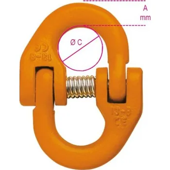 Stahovací páska ROZEBÍRATELNÁ SPOJKA-MODEL 8090 DOR. 8000 KG ALLOY STEEL TVRZENÉ LAKOVANÝ CE EN 1677-1 TŘÍDA 8 (ROZEBÍRATELNÁ SPOJKA-MODEL 8090 DOR. 8000 KG ALLOY STEEL TVRZENÉ LAKOVANÝ CE EN 1677-1 TŘÍDA 8)