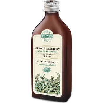 Přírodní produkt Topvet Sirup lišejník islandský 320 g