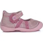 DDstep flexibilní dětské balerínky 015-170B růžová Velikost EU: 22, vnitřní délka: 145, vnitřní šířka: 66