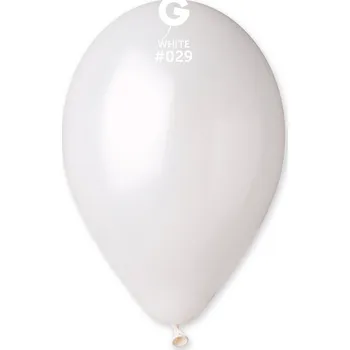 Balónek Svet balonku Balónek metalický bílý 26 cm