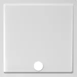 JIKA Padana vanička z litého mramoru 90x90x3cm, bílá H2119320000001