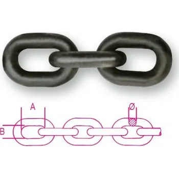 Stahovací páska ŘETĚZ ALLOY STEEL TEPELNĚ OPRACOVANÉ-MODEL 8100 DOR. 5300KG METALICKÝ CE EN 818-2 TŘÍDA 8 (ŘETĚZ ALLOY STEEL TEPELNĚ OPRACOVANÉ-MODEL 8100 DOR. 5300KG METALICKÝ CE EN 818-2 TŘÍDA 8)