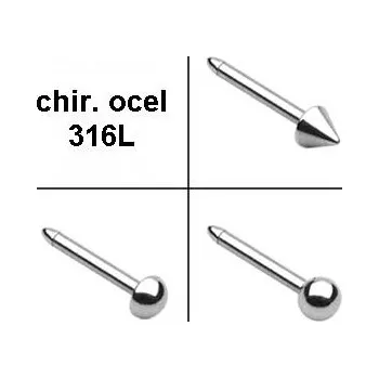 Piercing Piercingate Piercing do nosu PNO00105 - Varianta: Půlkulička