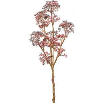 umělá květina Větvička jeřabiny s glitrem 3018523-10