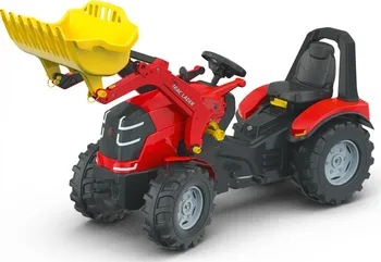 Dětské šlapadlo Rolly Toys X Trac Premium s nakladačem červený