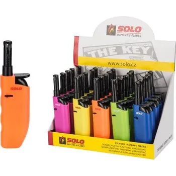 Zapalovač Zapalovač domácnostní malý (12cm), balení 25 kusů SOLO MATCHES & FLAMES, a.s. 617106
