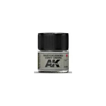 Modelářská barva Hairyokushoku (Grey-Green) 10ml