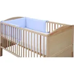 Mantinel do postýlky 4dílný - Scarlett Oto - 210 x 30 cm - modrá