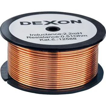 Příslušenství ke zvukové technice DEXON Cívka 2,2 mH - drát 1,25