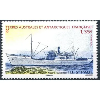 Poštovní známka Post France (2010) MiNr. 710 ** - FA - zásobovací loď Ile St Paul