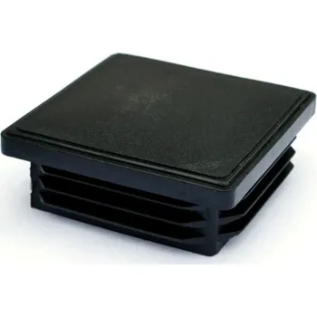 Příslušenství pro plot Zátka PVC 40x40 mm - černá