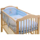 Souprava do postýlky 3dílná - Scarlett Méďa - modrá 100 x 135 cm